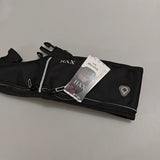 XYH Waist bags-Black,Convenient for On-the-Go,17.7×4.3×0.8 inch