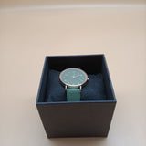 JDveTnd Watches - Simple and Elegant Green Strap Ladies Watch with Accurate Timekeeping and Water-resistant Design