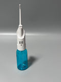 Gjclear Water Apparatus for Cleaning Teeth and Gums, White and Blue, Compact 4 x 4 x 15 cm