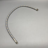 Suiswe Watering Hose, 25cm, 20mm to 7.8mm Connector, PEX Inner Tube, Stainless Steel Wire Outer Tube