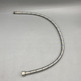 Suiswe Watering Hose, 25cm, 20mm to 7.8mm Connector, PEX Inner Tube, Stainless Steel Wire Outer Tube