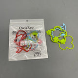 QwikRep Wearable insect repelling devices in the nature of {specify, e.g., bracelets, bands, etc.} sold pre-filled with insect repelling preparations, Pre-Filled with Natural Essential Oils, Soft Silicone Bracelets, 12-Hour Protection, DEET-Free