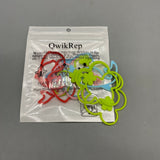 QwikRep Wearable insect repelling devices in the nature of {specify, e.g., bracelets, bands, etc.} sold pre-filled with insect repelling preparations, Pre-Filled with Natural Essential Oils, Soft Silicone Bracelets, 12-Hour Protection, DEET-Free