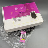 SeCooy Wigs, Black Curly Wig, 50cm Matte High-Temperature Silk, Natural-Looking, Heat-Resistant, Stylish Long Curly Hair for Women