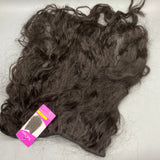 SeCooy Wigs, Black Curly Wig, 50cm Matte High-Temperature Silk, Natural-Looking, Heat-Resistant, Stylish Long Curly Hair for Women
