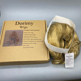 Dorimy Wigs – Natural Looking High-Temperature Fiber Hair, Sweet Style, Mixed Blonde, Voluminous & Face-Flattering