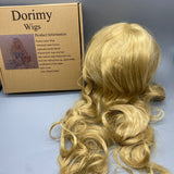 Dorimy Wigs – Natural Looking High-Temperature Fiber Hair, Sweet Style, Mixed Blonde, Voluminous & Face-Flattering