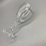 FASTSUB Wine Glasses - Elegant Curved Design, Clear and Resonant Clink, Smooth Rim, Stable Base, 160ml, 14.2×5.7cm