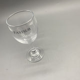 FASTSUB Wine Glasses - Elegant Curved Design, Clear and Resonant Clink, Smooth Rim, Stable Base, 160ml, 14.2×5.7cm