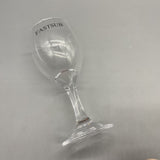 FASTSUB Wine Glasses - Elegant Curved Design, Clear and Resonant Clink, Smooth Rim, Stable Base, 160ml, 14.2×5.7cm