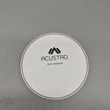 ACUSTRO Wireless Chargers White 5W-30W Fast Charging Pad 100×6mm Full Plastic Design Universal Compatibility