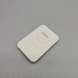 Ploomen Wireless Charger - One-Touch Charging, Strong Magnetic Absorption, Safe Charging, 5000mAh, 102×70×11.6mm, 131g, White