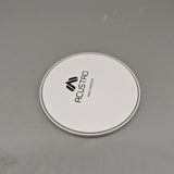 ACUSTRO Wireless Chargers White 5W-30W Fast Charging Pad 100×6mm Full Plastic Design Universal Compatibility