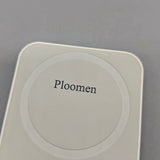 Ploomen Wireless Charger - One-Touch Charging, Strong Magnetic Absorption, Safe Charging, 5000mAh, 102×70×11.6mm, 131g, White