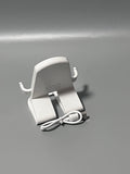 Suarue Wireless charging stands for smartphones, 5-15W Fast Charger, Horizontal & Vertical Charging, ABS Material, White