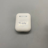 Woolig Wireless Ear Buds - White, Compact Design, Long Battery Life