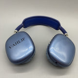 VAHLIF Wireless Headphones - Bluetooth 5.1, Over-Ear Noise Cancelling, Built-in Mic, Ergonomic Design, 5-Hour Battery Life, Blue
