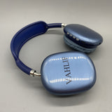 VAHLIF Wireless Headphones - Bluetooth 5.1, Over-Ear Noise Cancelling, Built-in Mic, Ergonomic Design, 5-Hour Battery Life, Blue