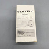 GEEKFLY Wireless Headsets, White, 32Ω Impedance, 10+3dB Sensitivity, 20Hz-20kHz Frequency Response