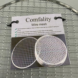 Comfality Wire Mesh, 28cm Stainless Steel, 4mm Outer Wire, 1.4mm Inner Wire, 1.1-1.3cm Spacing, Durable and Lightweight