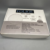 FOLIGE Wire Mesh, 28cm Stainless Steel, 4mm Outer Wire, 1.4mm Inner Wire, 1.1-1.3cm Spacing, Durable and Lightweight