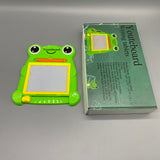 Youteboard Writing Tablets for Kids, Cute Frog Shape, 7.09×5.91×0.79 Inches, Eco-Friendly Plastic, Multicolor