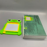 Youteboard Writing Tablets for Kids, Cute Frog Shape, 7.09×5.91×0.79 Inches, Eco-Friendly Plastic, Multicolor