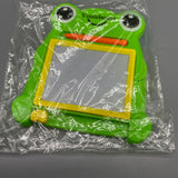 Youteboard Writing Tablets for Kids, Cute Frog Shape, 7.09×5.91×0.79 Inches, Eco-Friendly Plastic, Multicolor