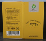 Y Antioxidants for use in the manufacture of cosmetics – 80mg Calcium AKG, 65mg Urocerin A NATUAUA, 50mg GABA, 30mg Retinol, 20mg Coenzyme Q10, 60 Capsules