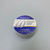 Jinghanger Adhesive Bands - 3 Roll Pack for Stationery or Household Use, Decorative Pattern, 1.5 cm x 50 m per Roll