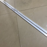 USYATO Aluminum Alloy  - Anodized, Rust and Corrosion Resistant, Bright Silver, 60x2cm