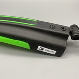 PHILIAM Bicycle Mudguard - Adjustable Two-Piece Design, Thickened & Extended, 27×7.5cm, Mud & Water Protection