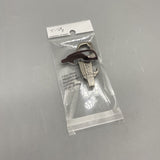 T-Fly carabiners of metal - Silver Color, Iron Material, for Camping, D Shape