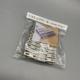 USYATO clamps of metal - 20 Pack, 4.5x2x1cm, 80g Each, Durable Metal Clamps