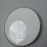 Wireless Charger, Mirror + Aluminum Alloy, AC 9V 2A Input, 5W Output Power, Size 3.9 x 3.9 x 0.24 inches