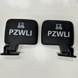 PZWLI Rearview mirrors, Foldable Side Mirror for Golf Carts - Enhanced Rear View While Driving