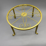 AxureM Flower Stands[furniture], Iron Material, Gold Color, 80kg Load Capacity, European Style, Freestanding