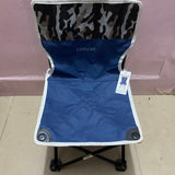 LEFLCRE metal furniture, 33x33x52 cm, Camouflage + Blue, Portable Camping Chair