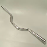 DuoDian Motorcycle Handlebars, Silver, 26.77"L x 0.87"W, Durable and Stylish Design