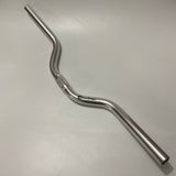 DuoDian Motorcycle Handlebars, Silver, 26.77"L x 0.87"W, Durable and Stylish Design