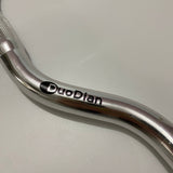 DuoDian Motorcycle Handlebars, Silver, 26.77"L x 0.87"W, Durable and Stylish Design