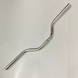DuoDian Motorcycle Handlebars, Silver, 26.77"L x 0.87"W, Durable and Stylish Design