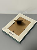 smamore Picture Frames, Rectangular Photo Picture Frame, hite Photo Frame Display 5x7 Photo with Mat,White