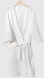 i Robe Robe - Natural Plant Fiber, Highly Absorbent & Soft Comfortable Touch Bathrobe for Premium Travel, Spa Retreats & Home Lounging; Ideal for Modern Women, Hotel Guests & Skin-Sensitive Users; White, Universal Size