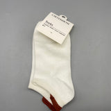CIRTEMIRTH Socks - Red and White, US Size 5-7, Comfortable and Breathable