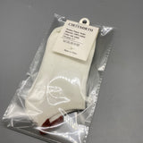CIRTEMIRTH Socks - Red and White, US Size 5-7, Comfortable and Breathable
