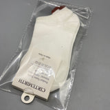 CIRTEMIRTH Socks - Red and White, US Size 5-7, Comfortable and Breathable