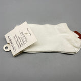 CIRTEMIRTH Socks - Red and White, US Size 5-7, Comfortable and Breathable