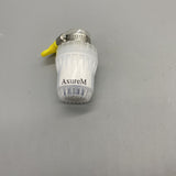AxureM Strainers for Water Lines, Fits Various Faucets, Splash-Proof, 6.7×4cm, Replaceable Filter, White
