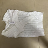 Lianyishe Sweaters , Acrylic Material, White, Size M, Cozy and Stylish